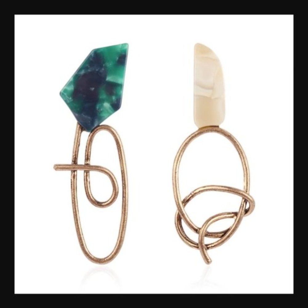 Angelica Stones W Gold Earrings - Picture 9 of 11
